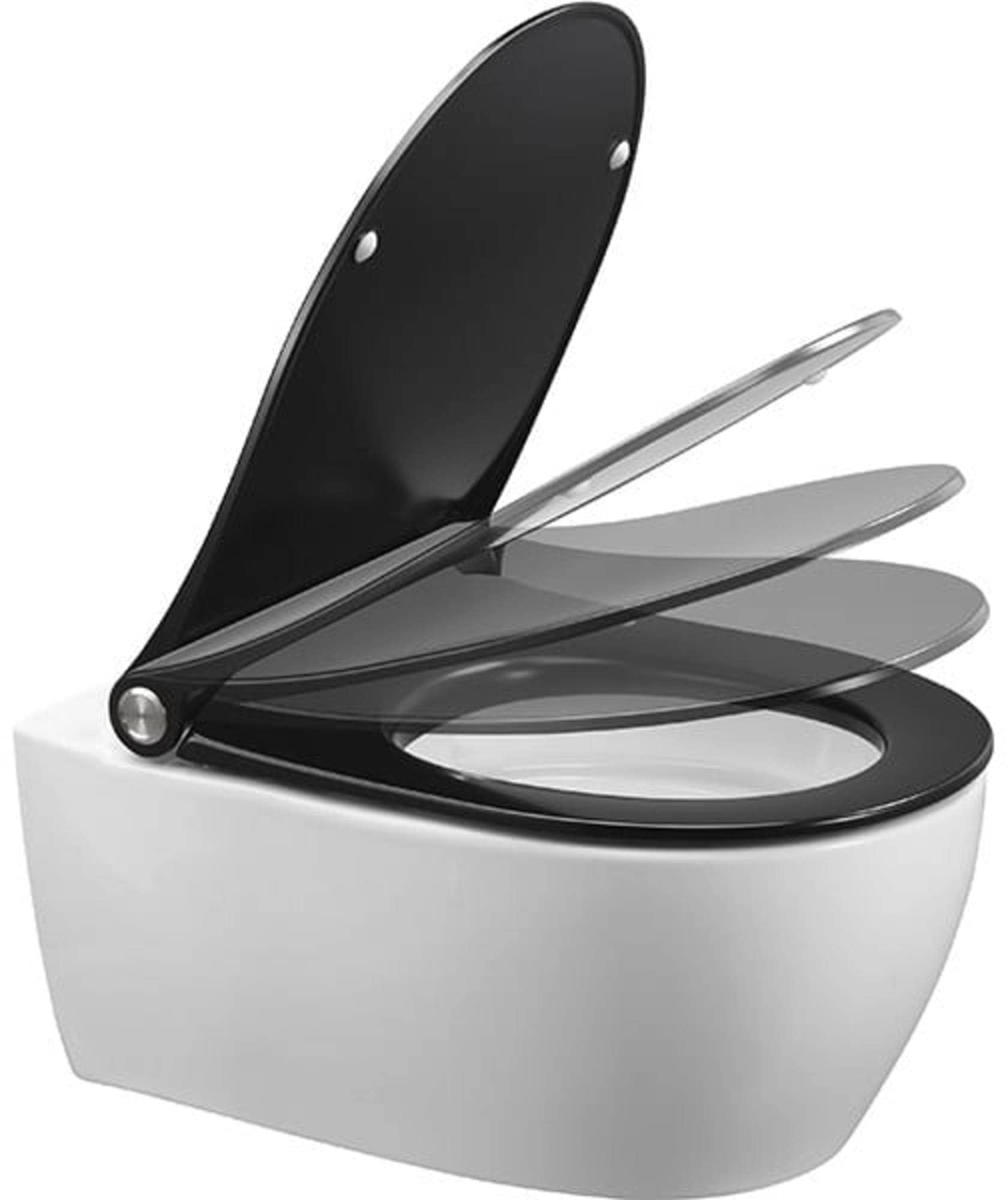 Pressalit Sway D2 Sitz mit Softclose und Lift-Off 35,9x45,4 cm Matt Weiß