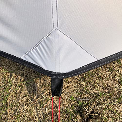 Carpa tipi para camping con ventana para estufa para 2-4 personas miniatura 6