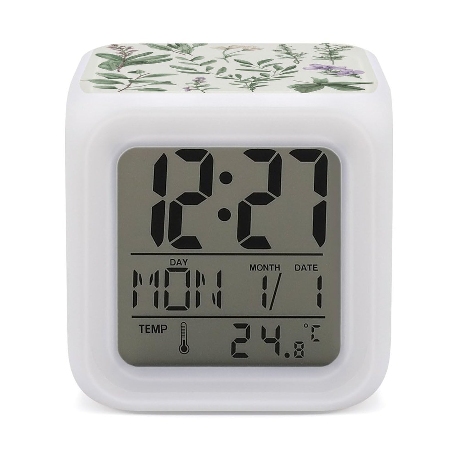 Reloj despertador con números grandes para ver la hora fácilmente por la noche