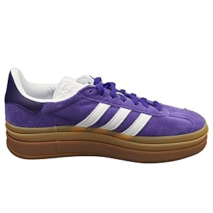Amazon.com | adidas Gazelle Bold Womens Shoes, Purple/Gum