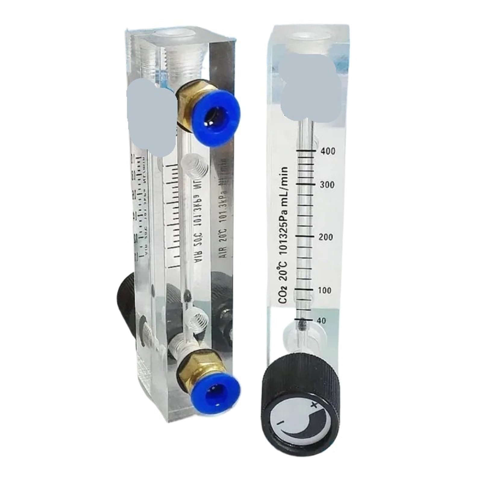 Débitmètre de CO2 LZM-6T petit débitmètre réglable de 40 à 400 mL/min