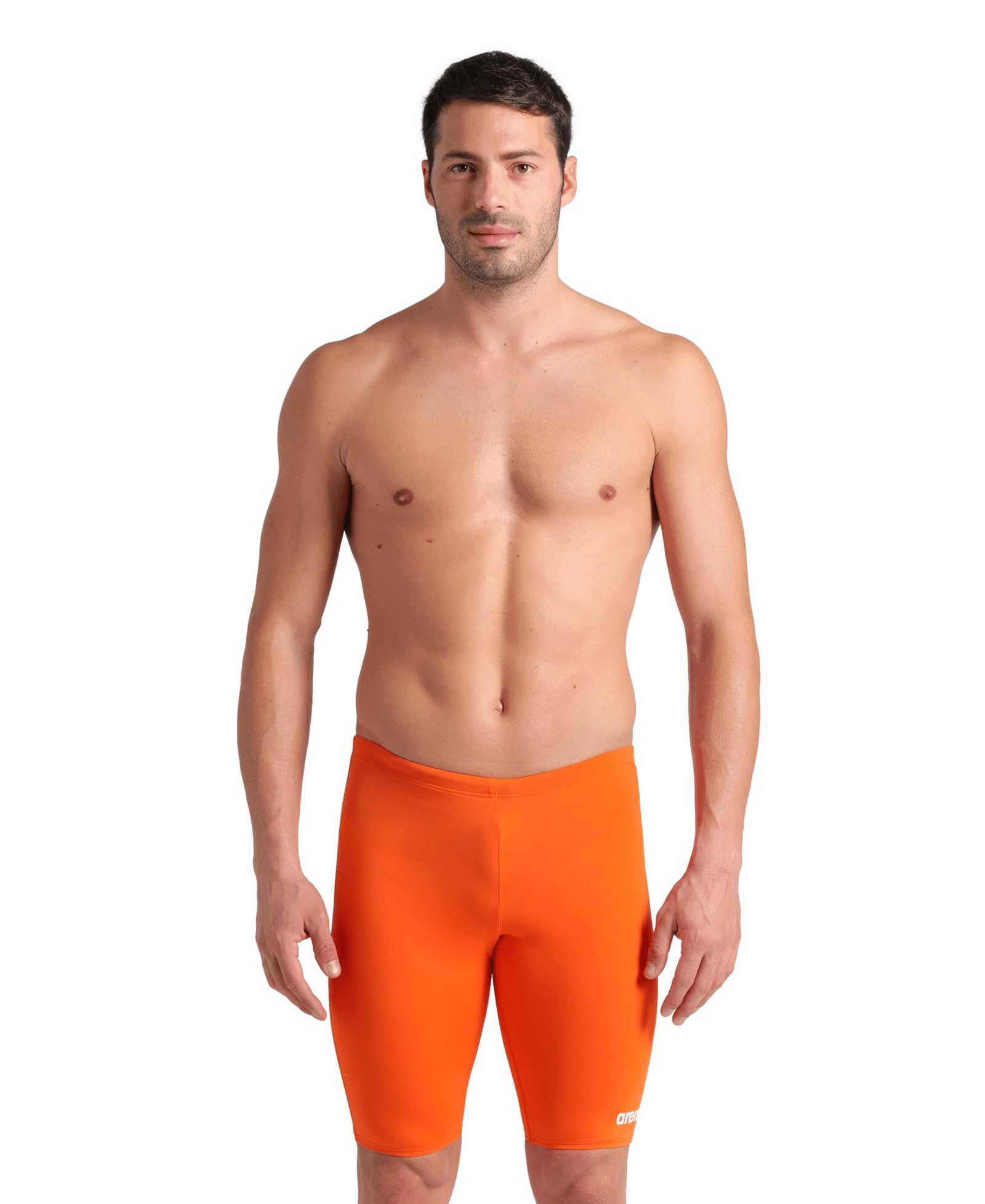 Arena Men's Solid Team Core Poly Swim Jammer Racing Swimsuit Briefs