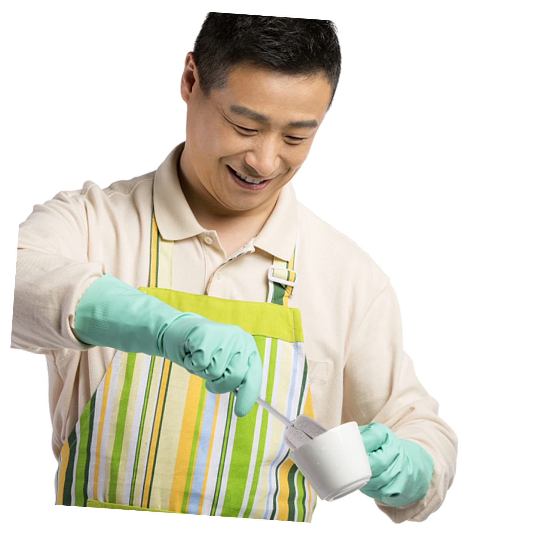 COLLBATH 3pcs Cup Brush Bottle Cleaning Brush Waterbottle Carboy Brush Blue Shot Glasses on Chain Bottle Cleaner Kitchen Cleaning Brush Bottle Brush Cleaning Scrubber Grey Sponge