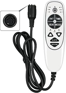 ZWP 5 Pin Female 9 Button Remote Replacement for Massage Recliner Chair