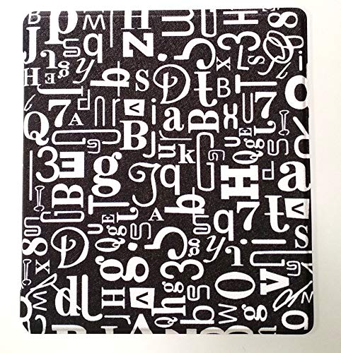 Capa para Kindle Oasis da 9a geração (2017-2018) - Fecho magnético - Leve - Rígida - Letras