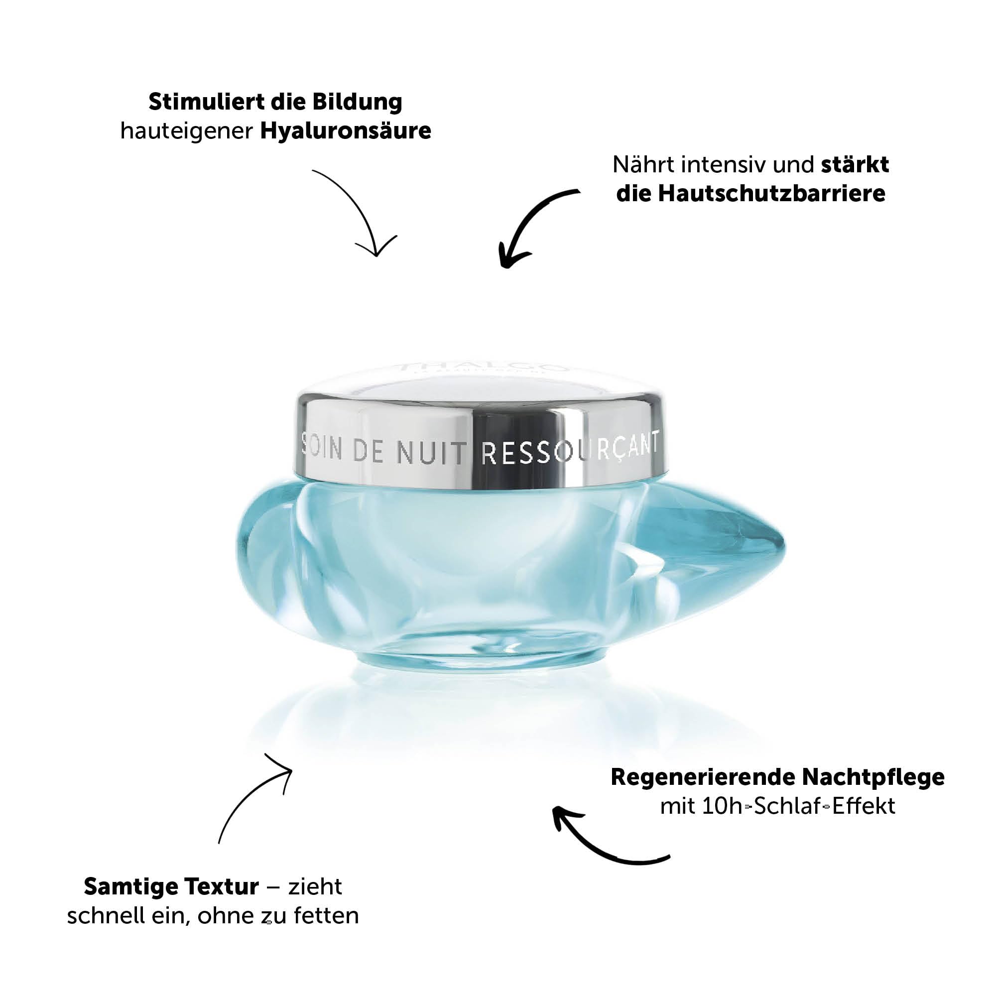 Revitalisierende Nachtcreme, 50 ml, Source Marine