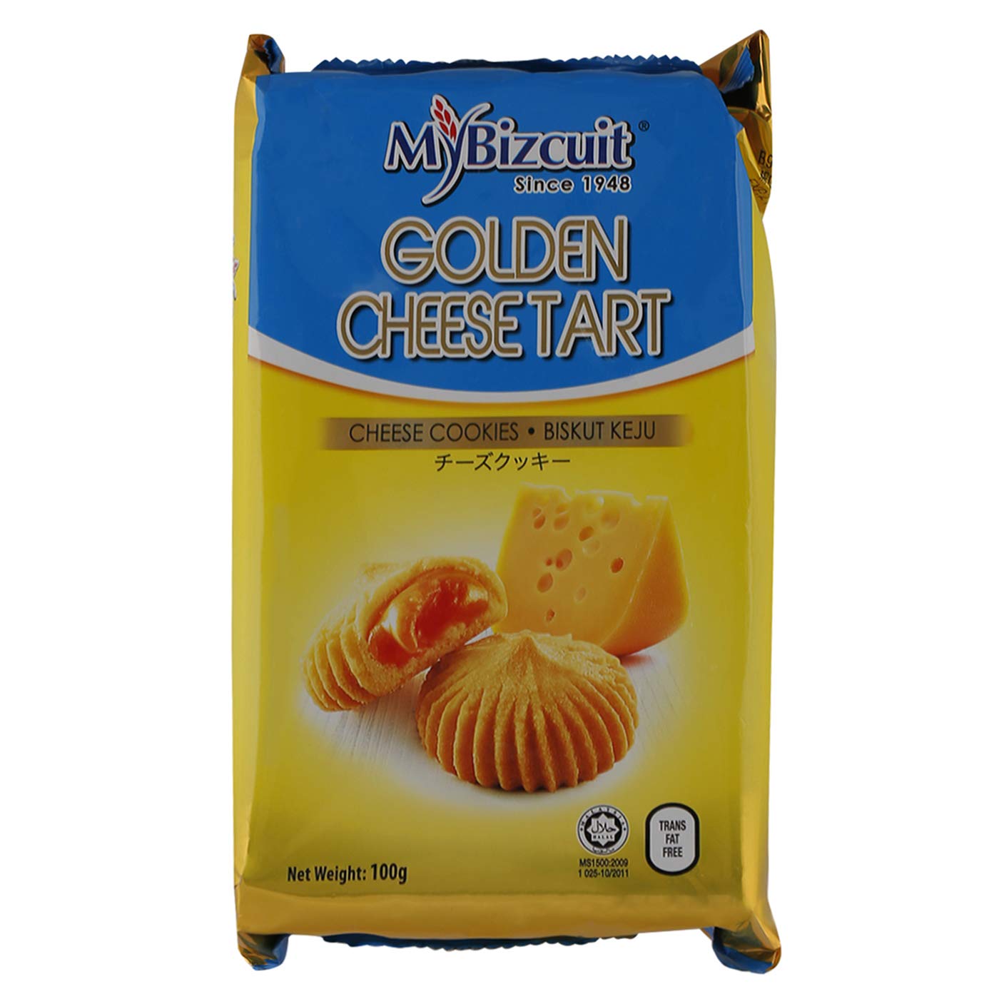 MyBizcuitGolden Cheese Tart Cookies 100 Gm