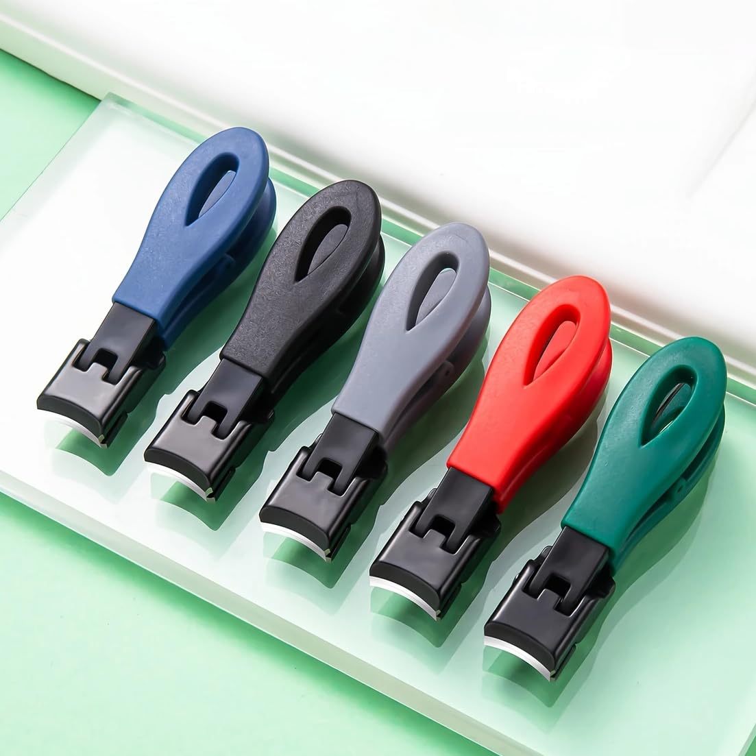 Large Toenail Clippers with Wide Opening Widly Mouth Nail Clipper Extra-Wide Jaw Open Nail Clipper Unisex