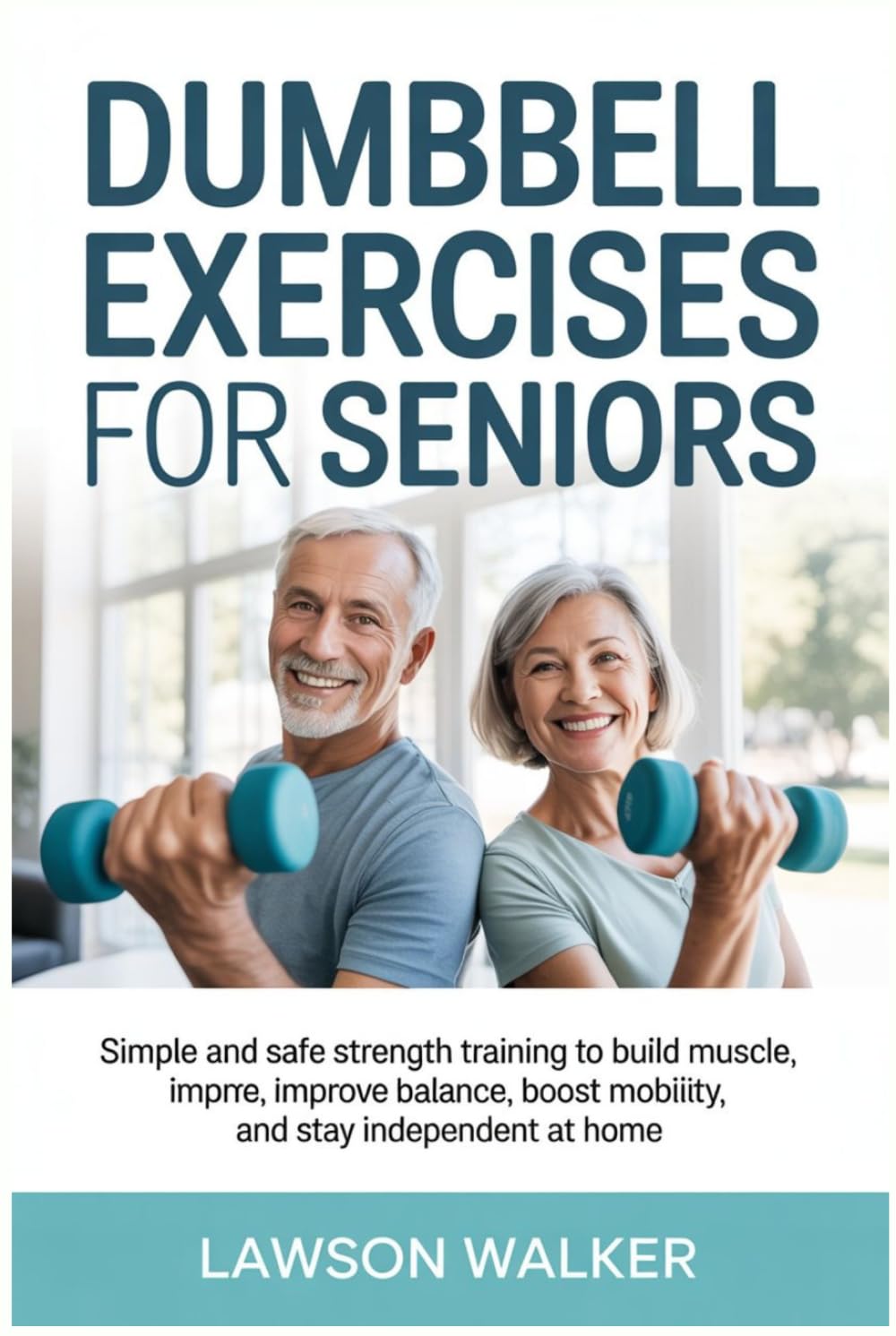 DUMBBELL EXERCISES FOR SENIORS: Simple and Safe Strength Training to Build Muscle, Improve Balance, Boost Mobility, and Stay Independent at Home