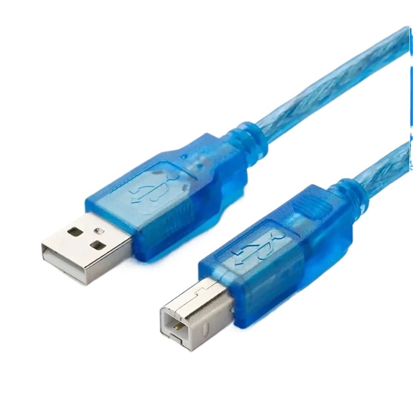 2 m USB-Druckerkabel, quadratischer Anschluss Typ A auf B, USB 2.0-Kabel, 2 Meter, 0,5 m, 3 m Länge, elektrische Kabel(3m)