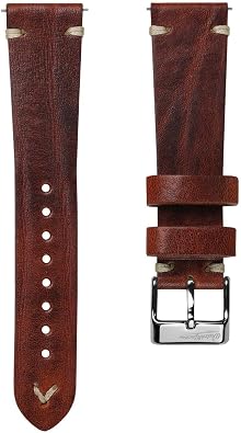 WatchGecko Simple Handmade Leather Watch Strap