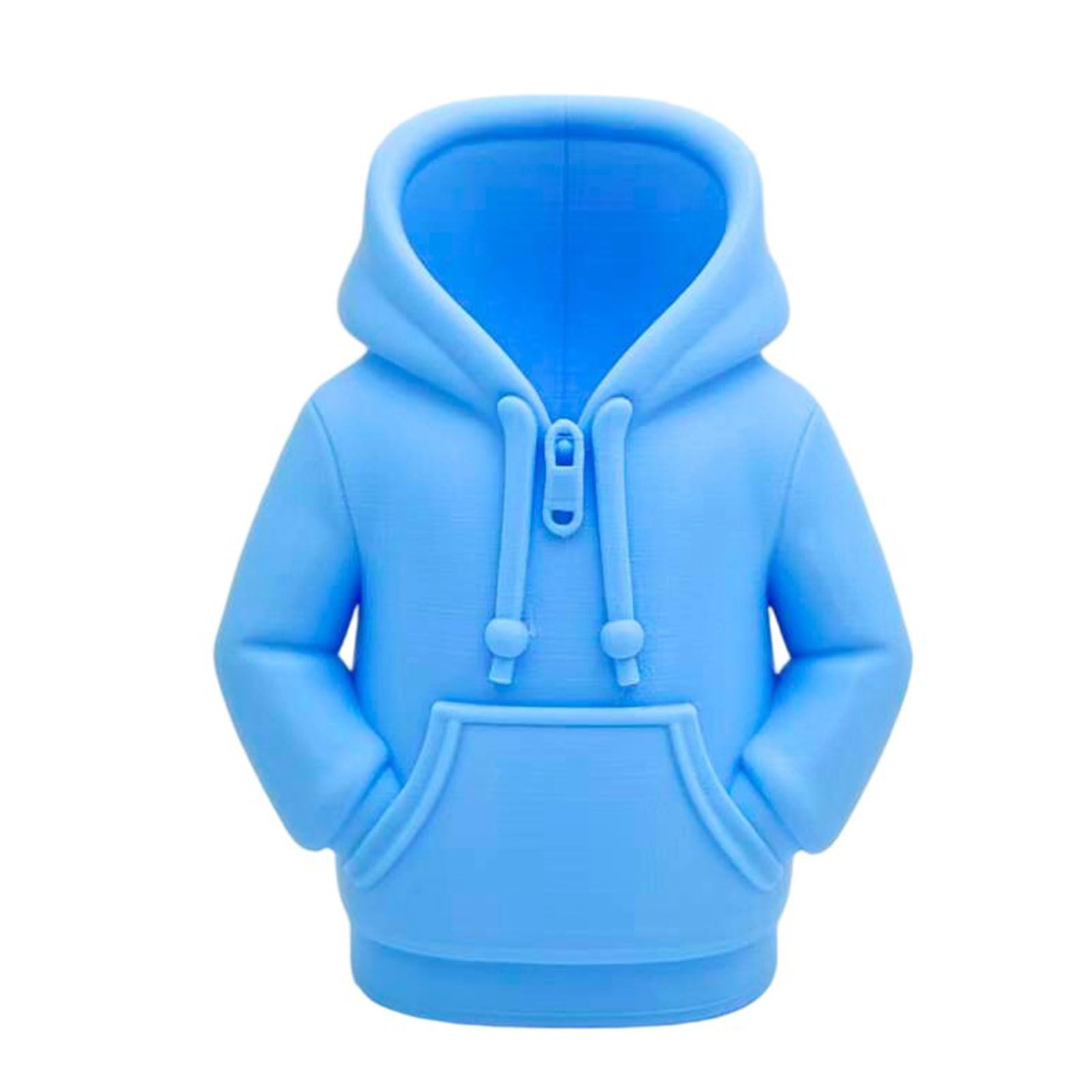 Lerpwige Innovative Printed Hoodie Desk Organizers Pen Holders Multipurpose Storage For Pens Decoration Smooth Customizable Color Pen Holders