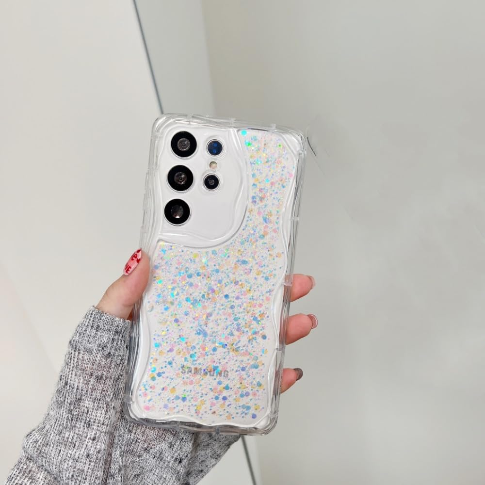 Coque à paillettes Samsung S21 Plus étui phosphorescent durable - 7