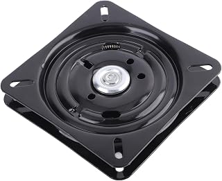 7 Zoll Drehbeschlag, Möbel Drehteller 360° Drehbar Drehplatte Drehlager 180 Grad Automatisch Rebound für Auto Stühle Bar Büro