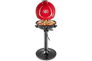 HAPPYGRILL Electric Grill for Indoor & Outdoor