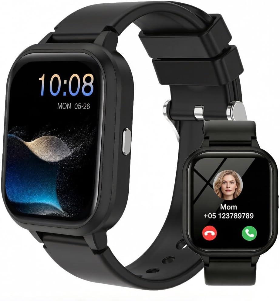 Kids Smart Watch for Boys Girls, IP68 Boys Watch with 20+ Sports Modes, 1.8" Kids Fitness Tracker with Heart Rate Sleep Monitor, 14 Games, Calorie Steps, Class Mode, Alarm, Child Festival Party Gifts