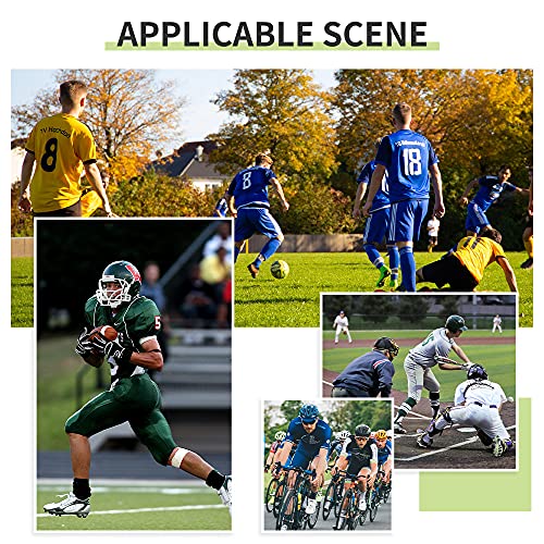 Black Soccer Socks Men Women Referee Compression Football Socks