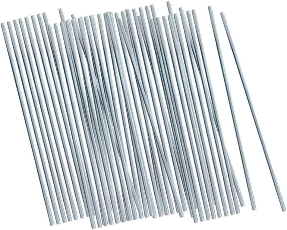 Aluminum Welding Rods 3 Size Optional 1.6mm/2.0mm/2.4mm, Low Temperature Soldering Cored Wire, Brazing Rods Tube for Almost All White Metals, 20inch Lengt - 1.6mm 50pcs