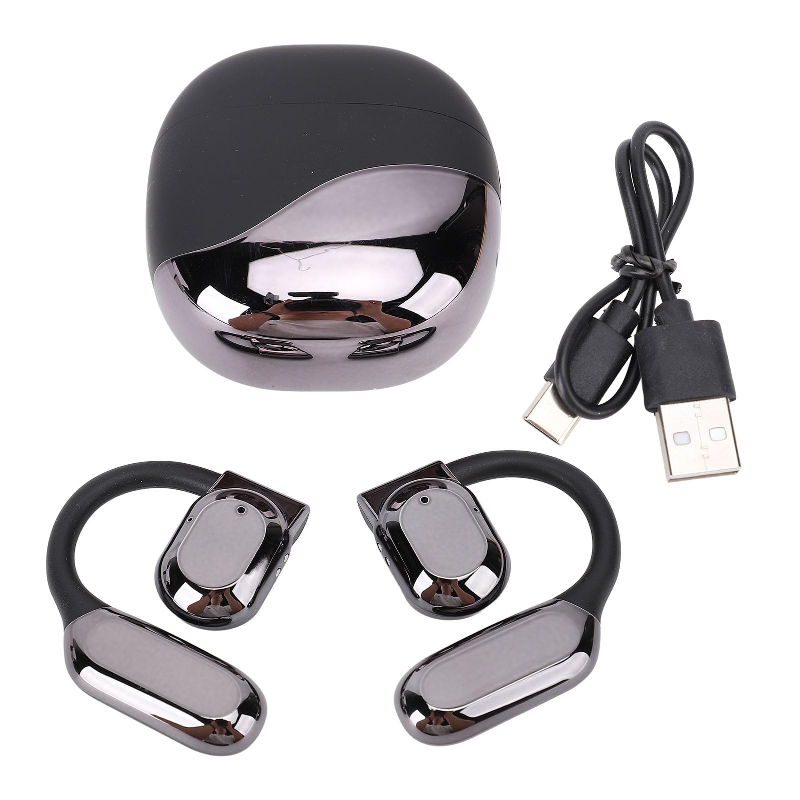 Alomejor real time language translation earbuds, seamless instant wireless translation earbuds