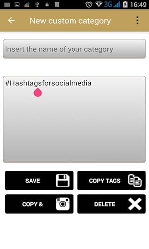 HashTags for Social Media