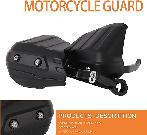 Miniatura 5 de AnXin Guardamanos para motocross de 78 pulgadas, 0.866 in, 1 18 pulgadas, 1.102 in, universales para KLR650 DR650 DRZ400SM XR650L SX50 SX85