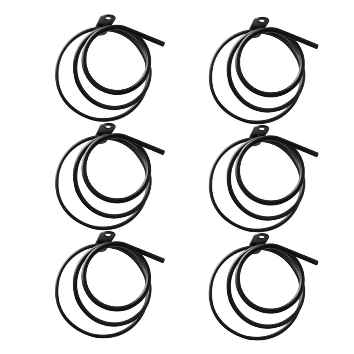 Rangement sécurisé en spirale anti-chute pour bouteilles avec le fer Healvian