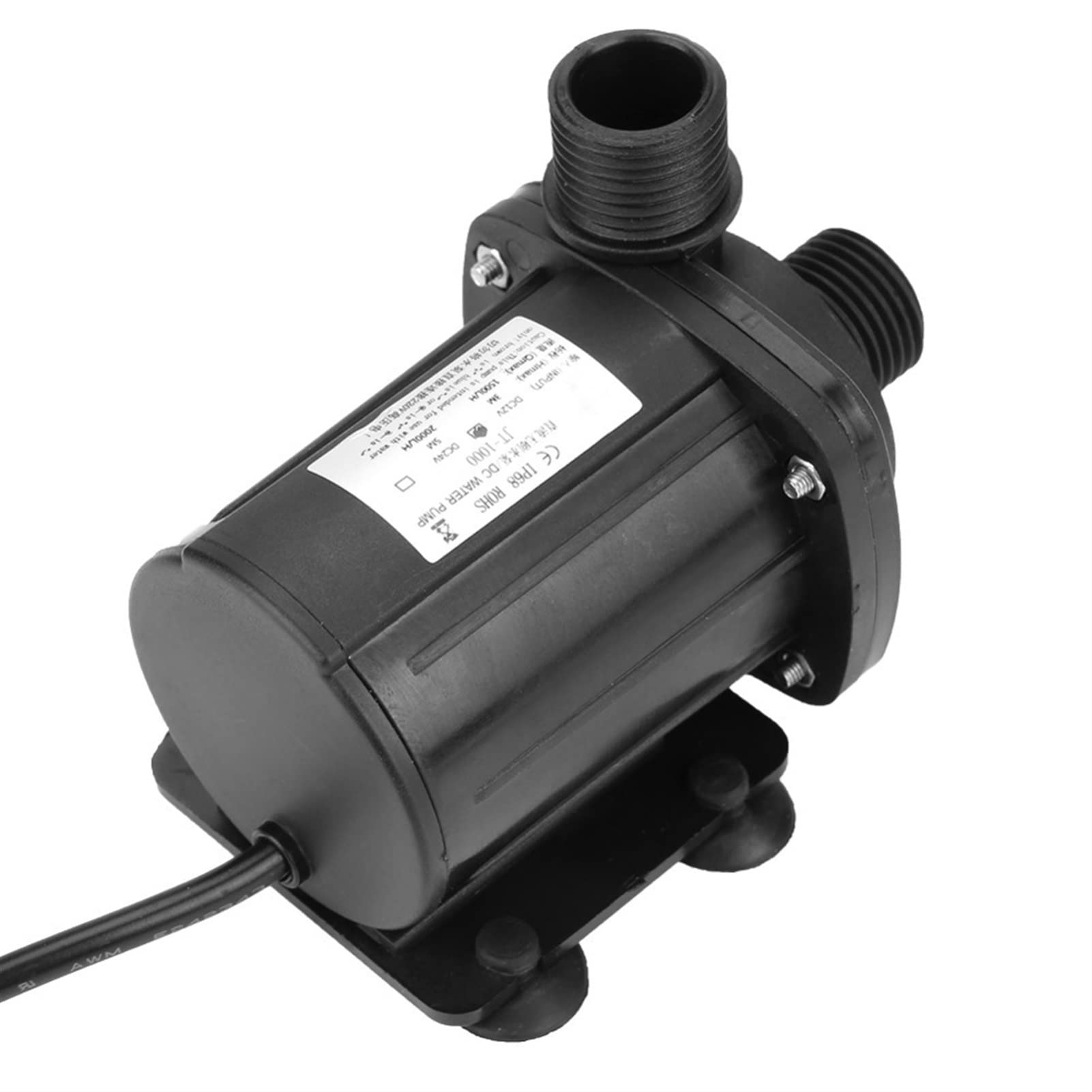 Mini Pompa Piccola di Alimentazione di Alta qualit DC 24V Pompa d'Acqua sommersi 48W Ultra Piuttosto Una Pompa for Acqua Senza Pennello 200 200 0l/h for l'acquario di Pesce Stagno idroponico