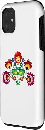 Miniatura 2 de iPhone 11 patrón popular tradicional polaco, funda de folclore oriental