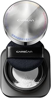 Black Magnet Soft Focus Make Up Powder, Waterproof Loose Setting Powder, 24H Longlasting, Oil Control, Talc-Free Face Powder, 02 Translucent For Oily Skin, 0.28Oz