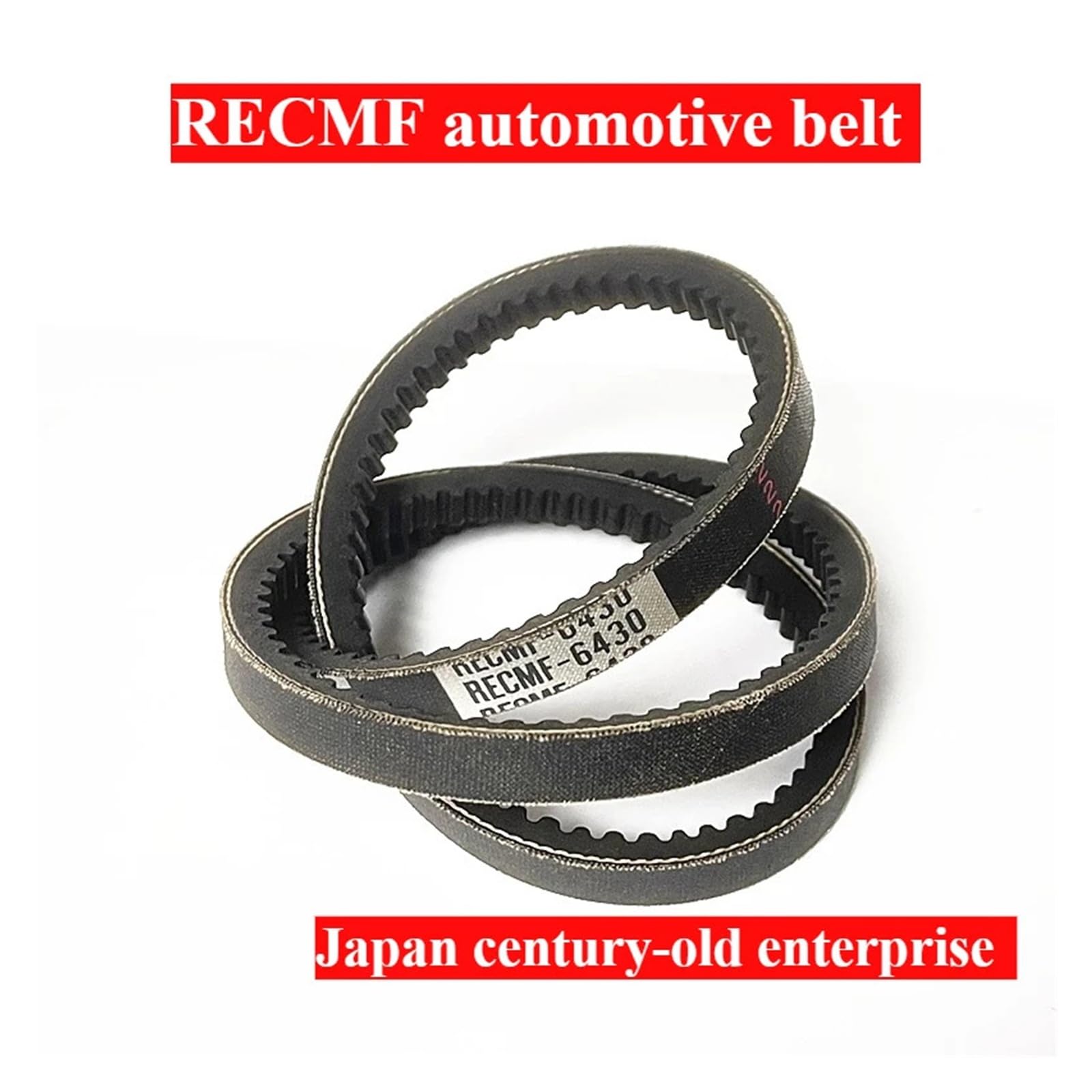1/5 Uds RECMF-6740 RECMF-6750 RECMF-6760 RECMF-6770 motor dentado de aire acondicionado de coche correa en V cortacésped de caucho japonés(5pcs,RECMF-6750)