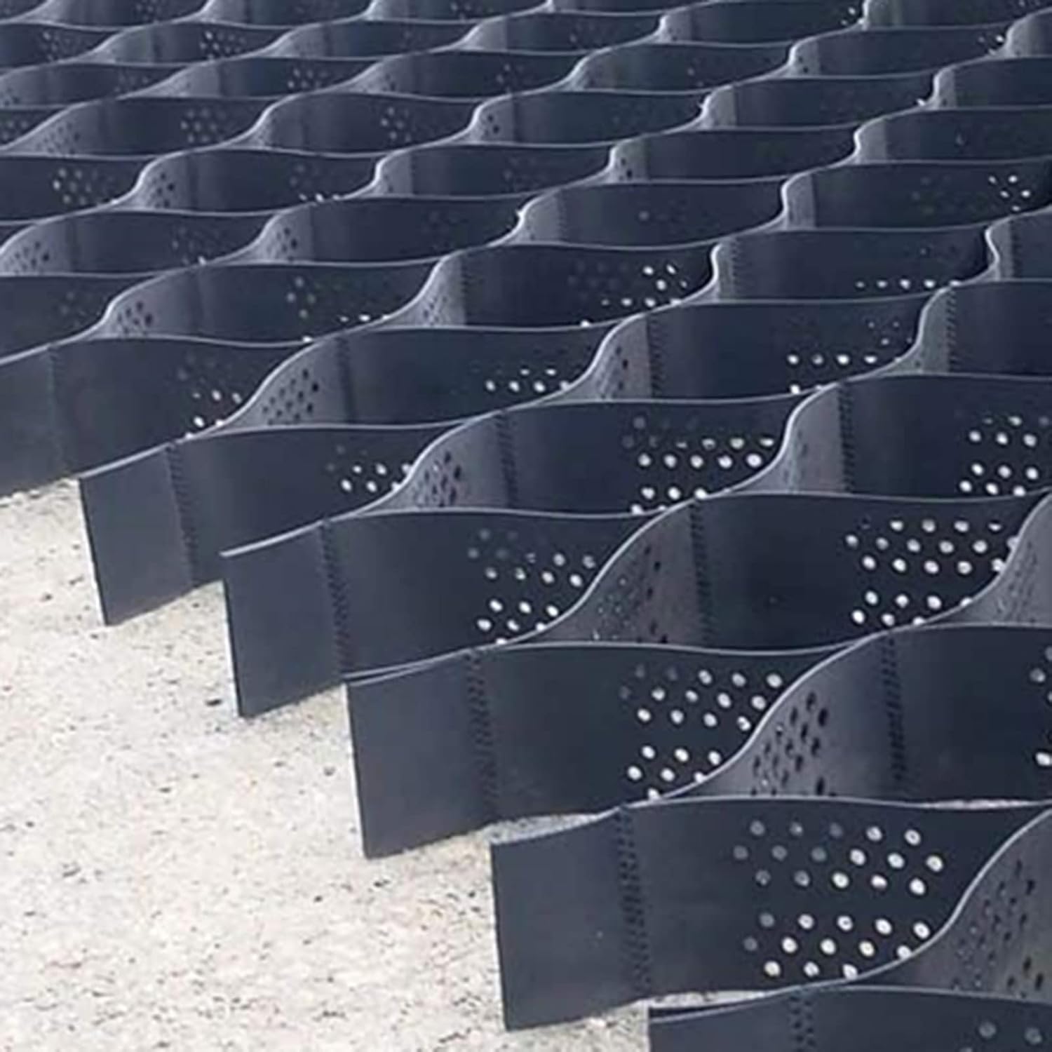 2" Geo Grid for Gravel, Slope Driveways Soil Stabilizer