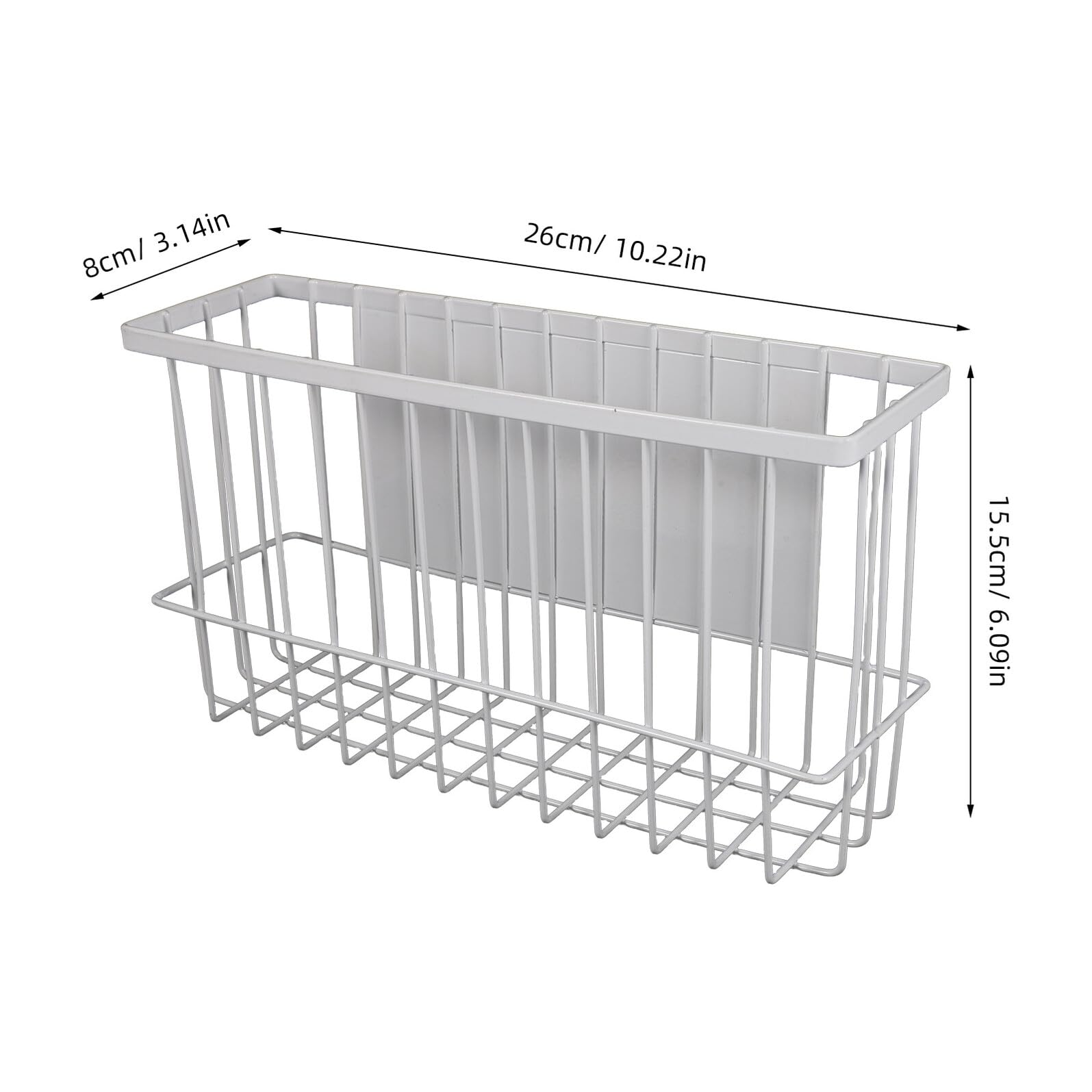 Cesta Magnética Lateral para Patinete Eléctrico 26x8x15,5 Cm Bolsa de Almacenamiento para Scooter y Bicicleta Eléctrica Organizador Trasero Multiusos para Viajes