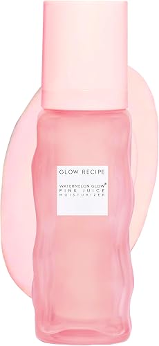 Glow Recipe Pink Juice Water Gel Moisturizer, Korean Gel Moisturizer for Glass Skin, Oil-Free Hydrating Hyaluronic Acid Face Moisturizer for Oily Skin, Non-Comedogenic, Long-Lasting (50ml)