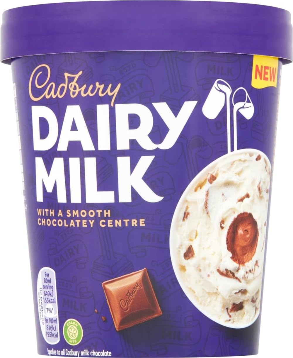 425ml Dairy Milk Tub (Frozen)