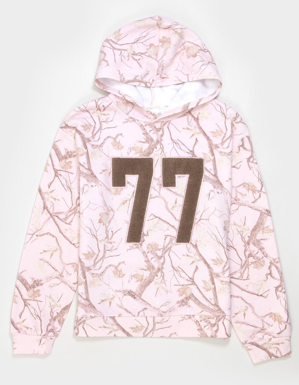 Full Tilt 77 Patch Camo Girls Hoodie