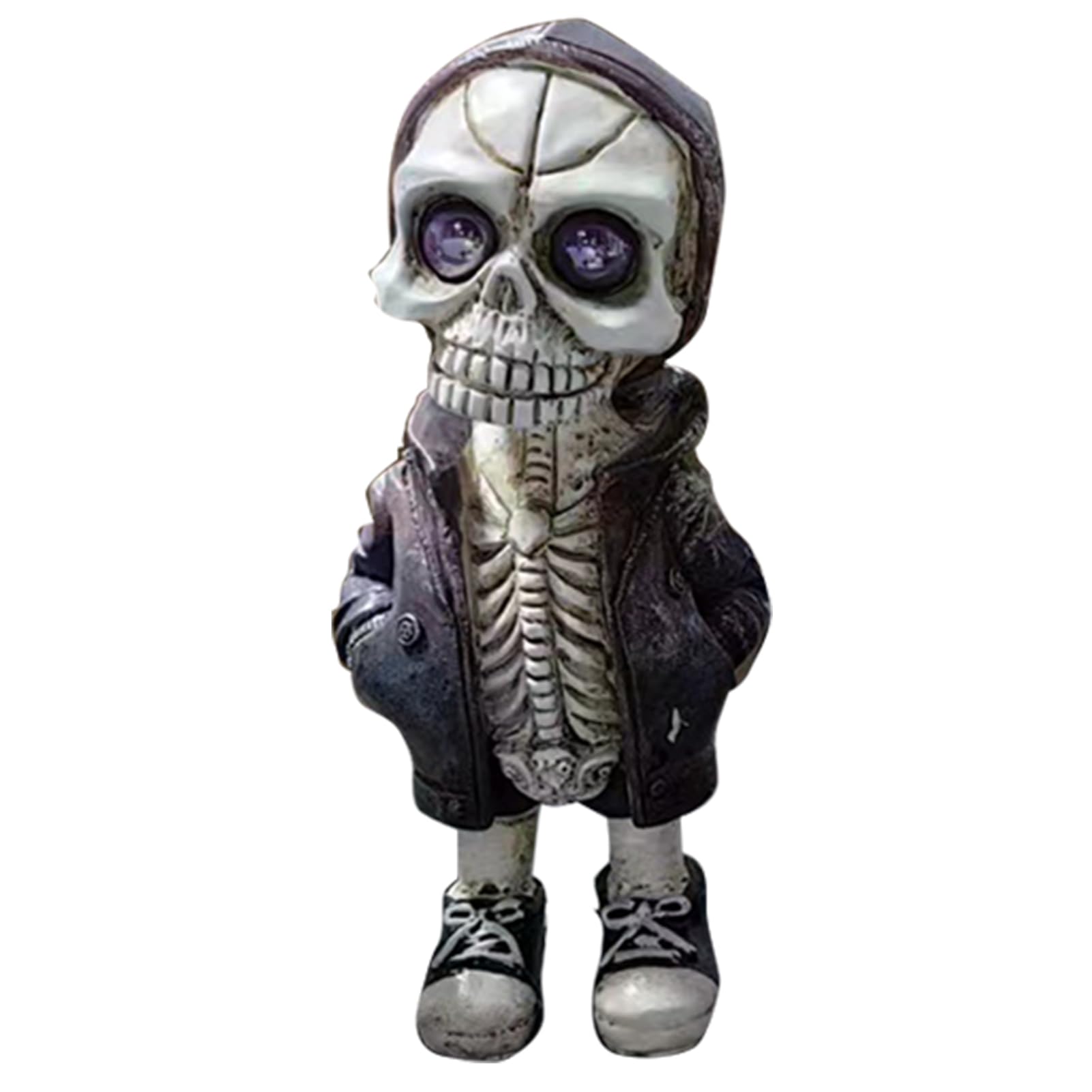 Woteg Men's D Resin Skeleton Figurines - Collectible Halloween Ecoration | Cool Home Ecoration Resin Skeleton Figurines Gothic Style For Room