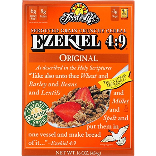 Food For Life, Ezekiel 4:9 Organic Sprouted Grain Cereal, Original, 16 oz - //coolthings.us
