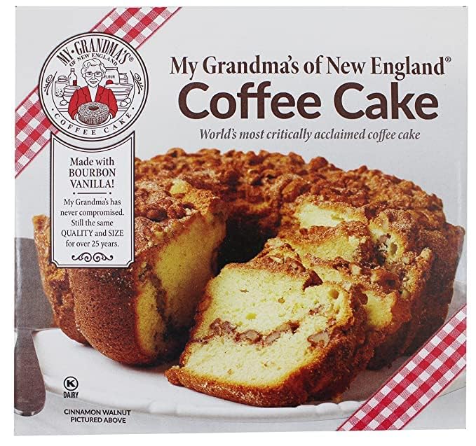 LARGE My Grandma's Cinnamon Walnut Coffee Cake