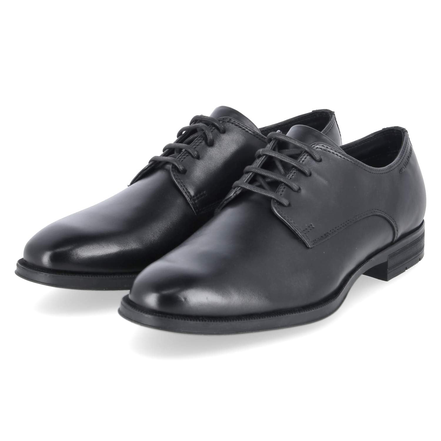 Salamander E11AUU011000-1000 Chaussures d'affaires en cuir lisse pour homme Noir Pointure 40