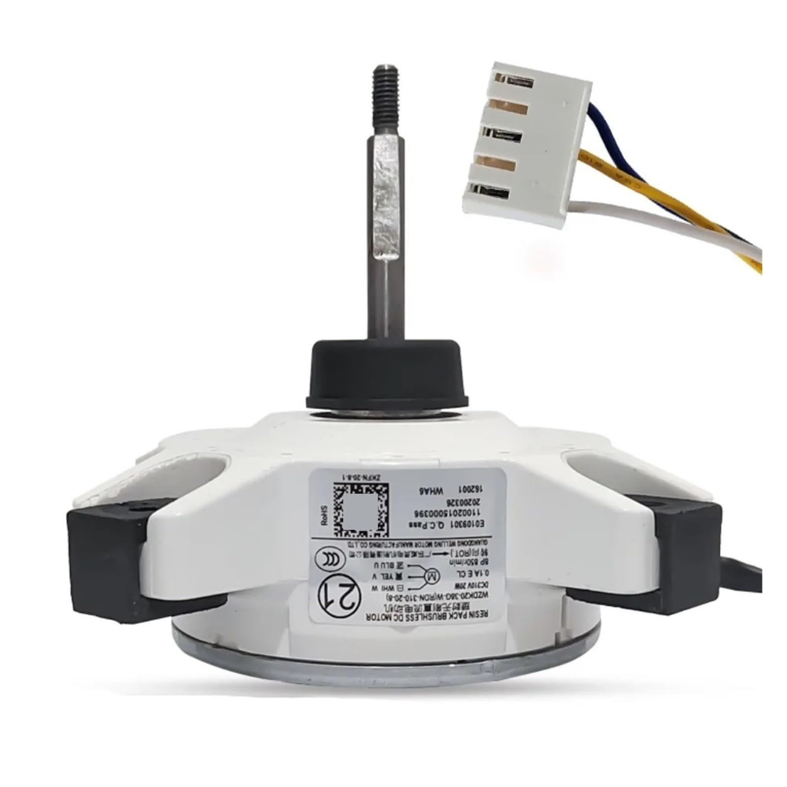 Compatible con Midea WZDK20-38G-W DC310 20W RDN-310-20-8, Piezas de Motor de Ventilador de CC for Unidad Exterior de Aire Acondicionado