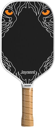 Miniatura 9 de Juego de palas de pickleball aprobadas por USAPA, juego de pickleball de fibra de carbono con raqueta de pickleball y cintas de agarre, pala ligera