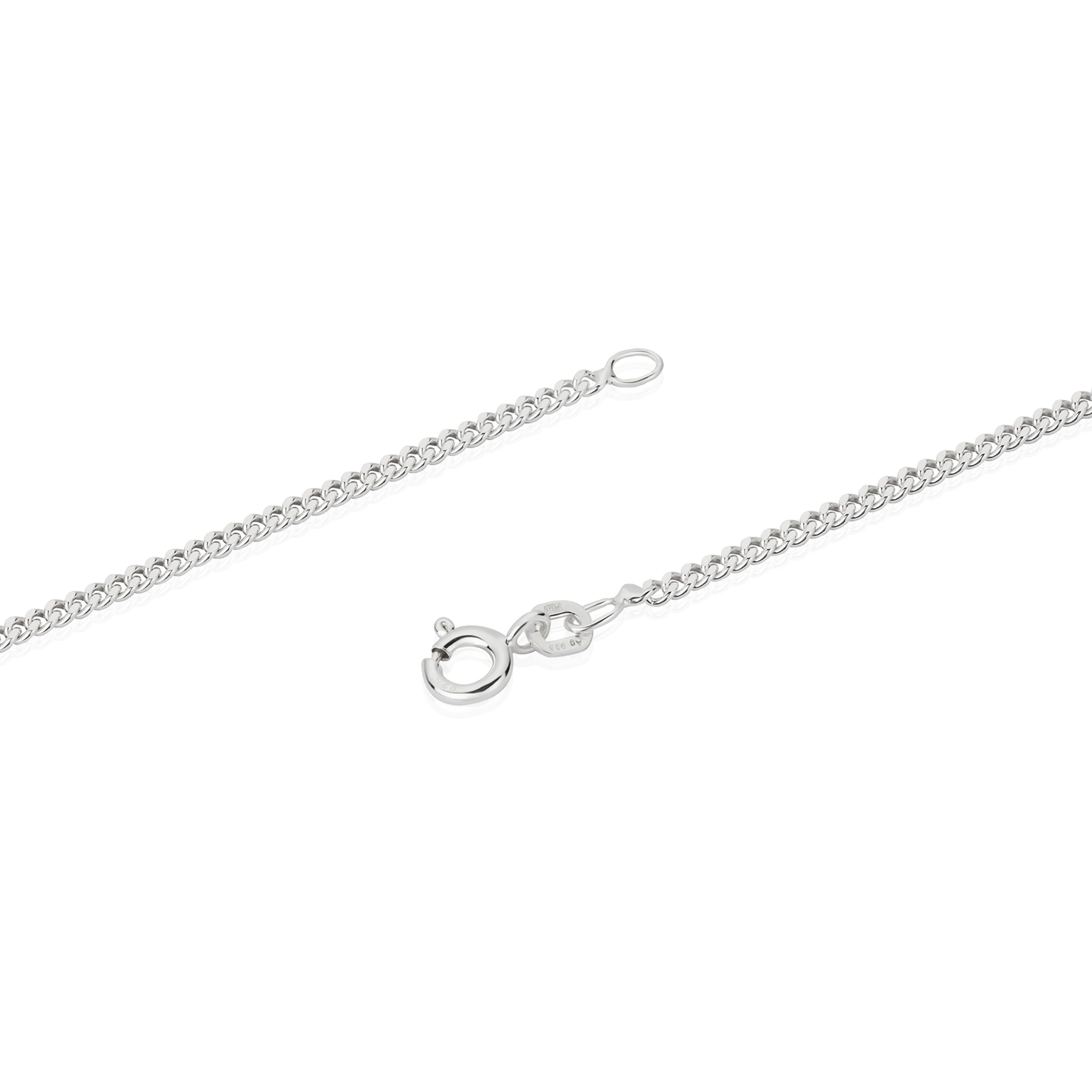 NKlaus Unisex plata de ley 925 plata