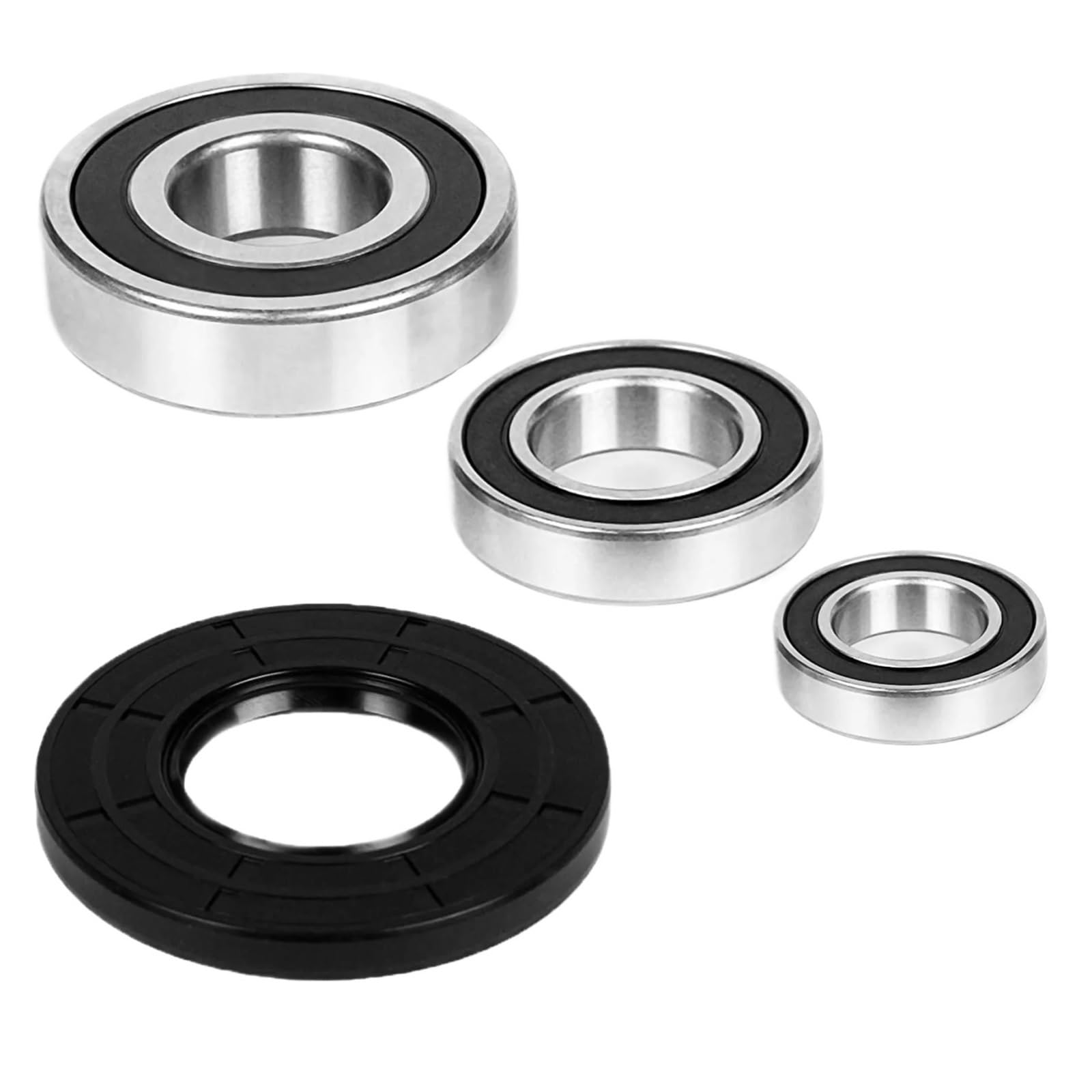 Kit de roulements et Joints, Lave-Linge à Chargement Frontal Compatible avec Whirlpool 8181912 W10772618