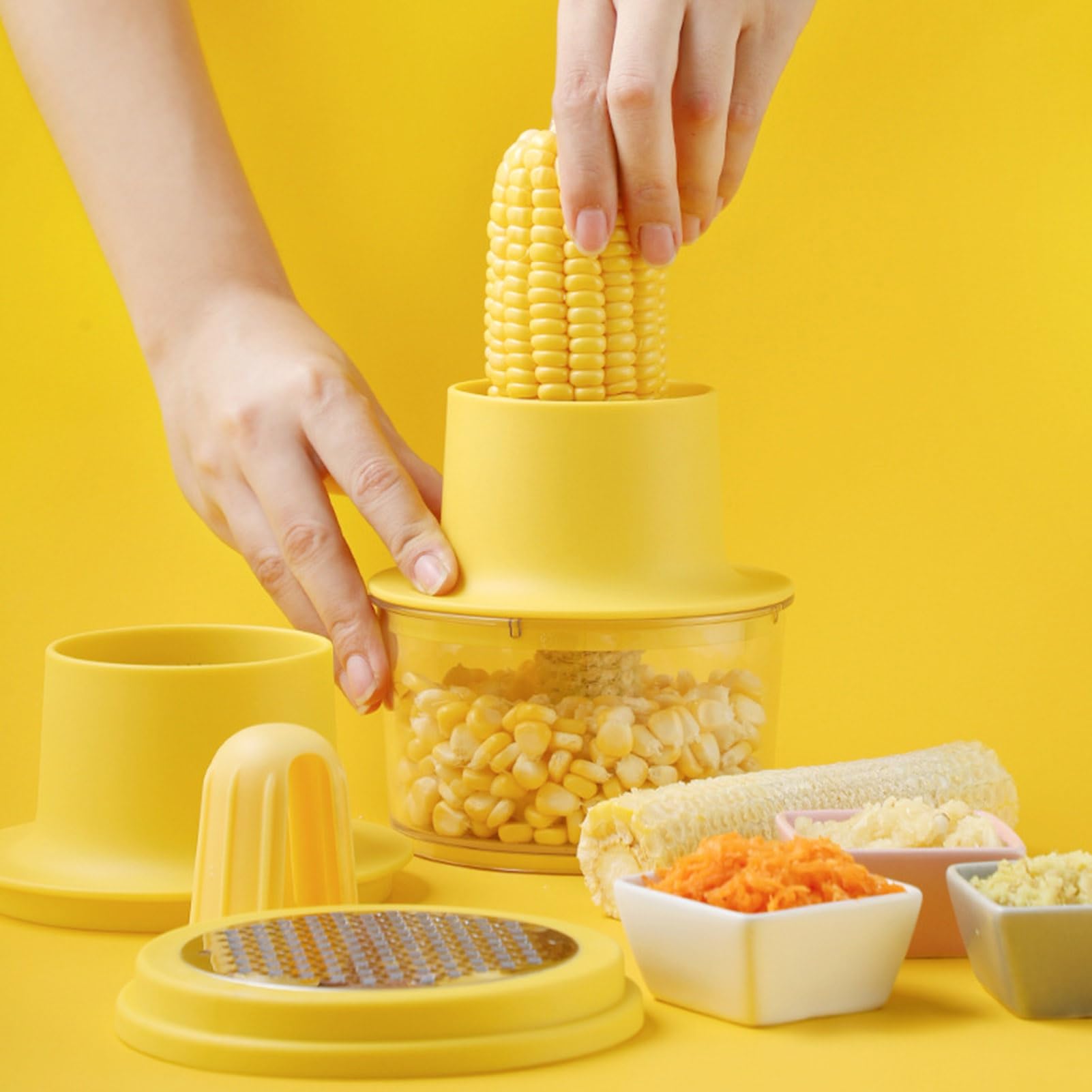 Rimozione pannocchie di mais, strumento elettrico impermeabile per sbucciare mais, taglierina per pannocchie di mais, pelapatate automatico per rimuovere i semi di pannocchia, cucina