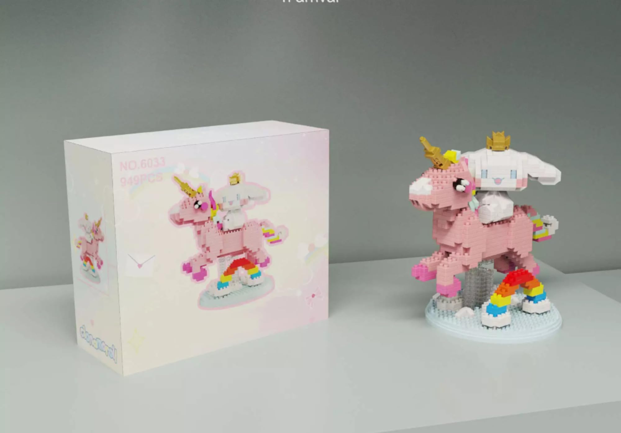 Amazon.com: AUHORA Mini Building Blocks, Micro Blocks, White Puppy