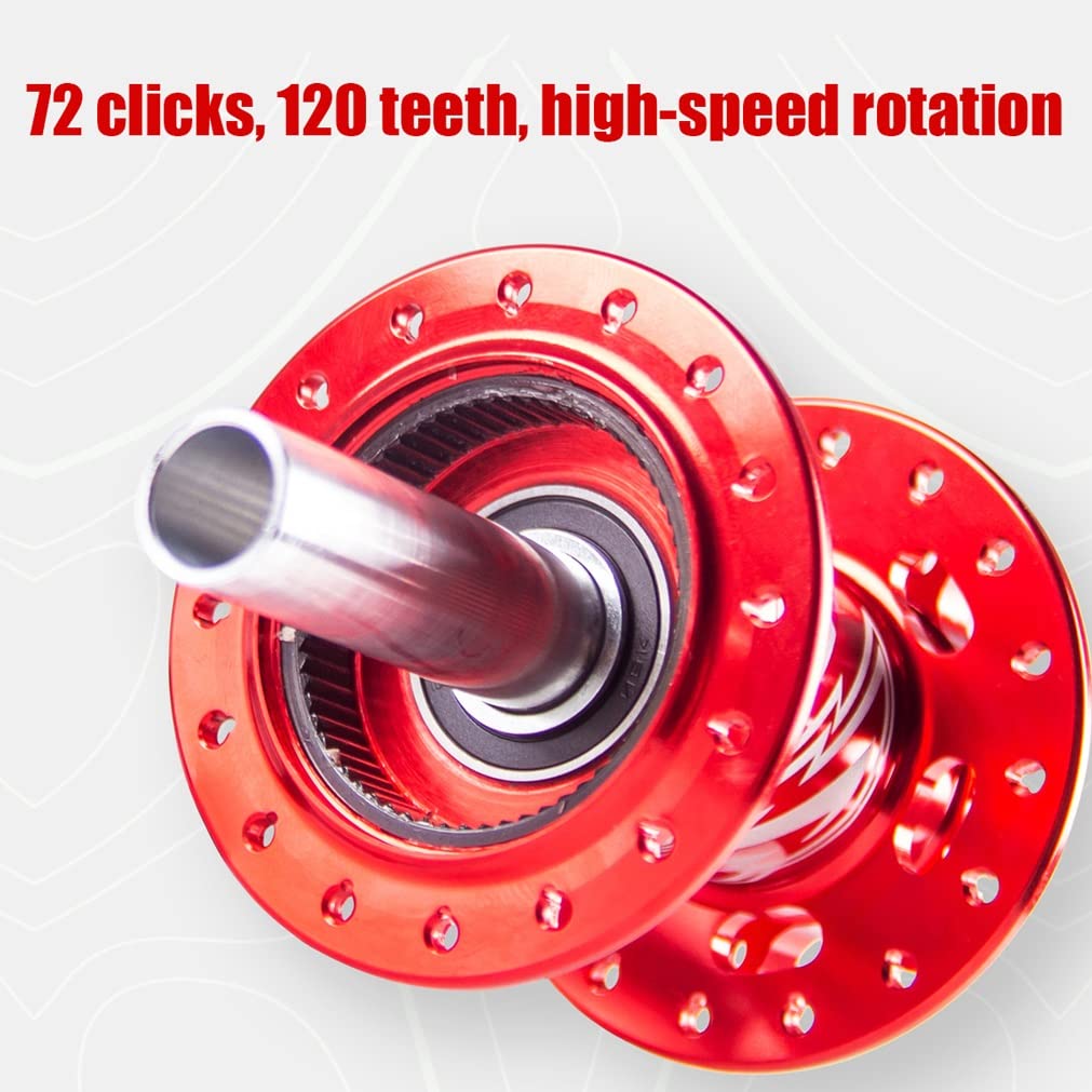 Amazon.com: MTB Bike Hubs 32 Holes Disk Brake Bearing Hub Quick