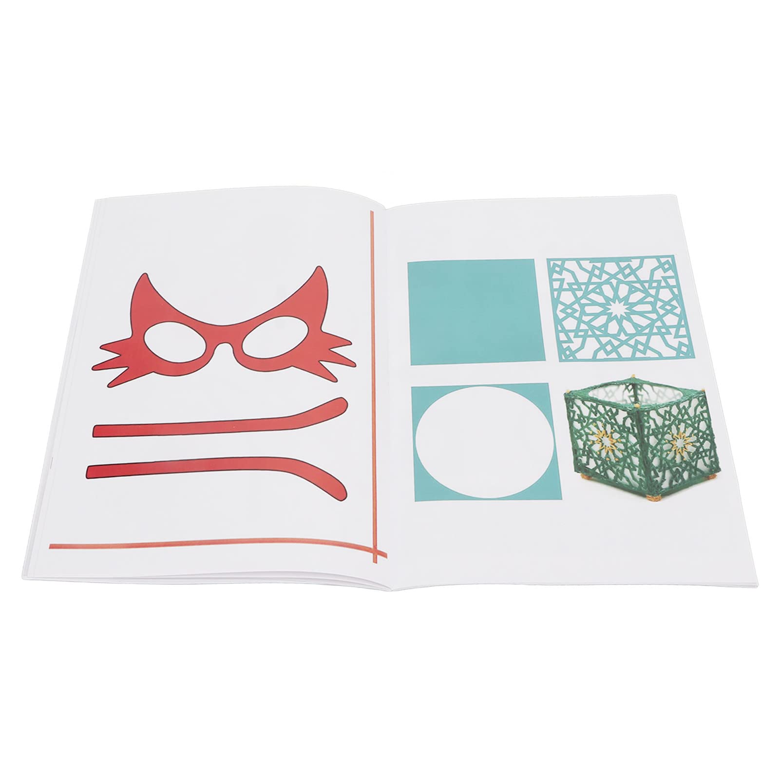 3D Pen Paper Stencils, 3D Printer Drawing Paper 40 Patterns Colorful Easy to Use for School