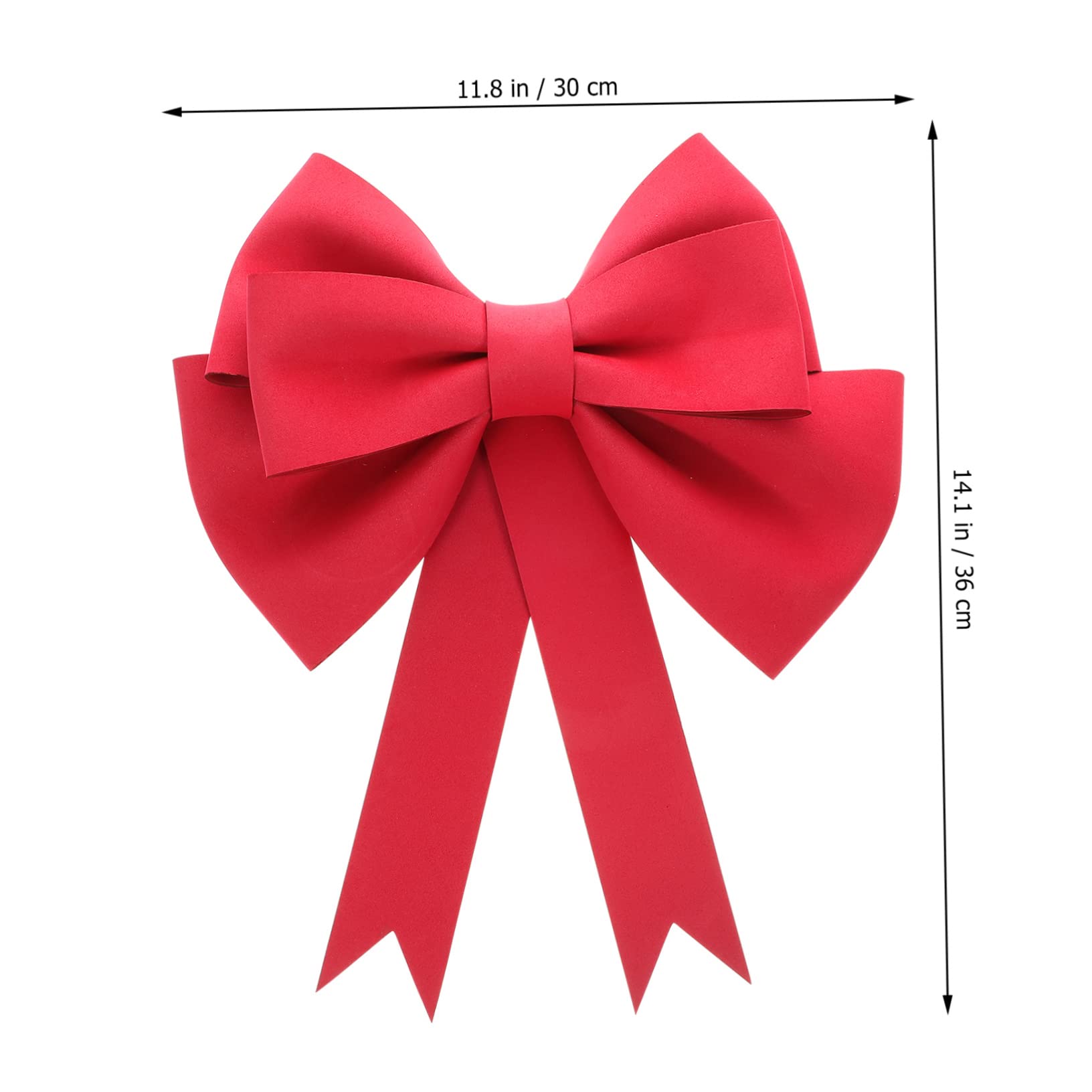 Zerodeko 4 Set di Grandi Fiocchi da Matrimonio per Decorazioni da Appendere alla Parete per Feste di Nozze Grandi Fiocchi Decorativi per Natale 2 Pezzi * 4