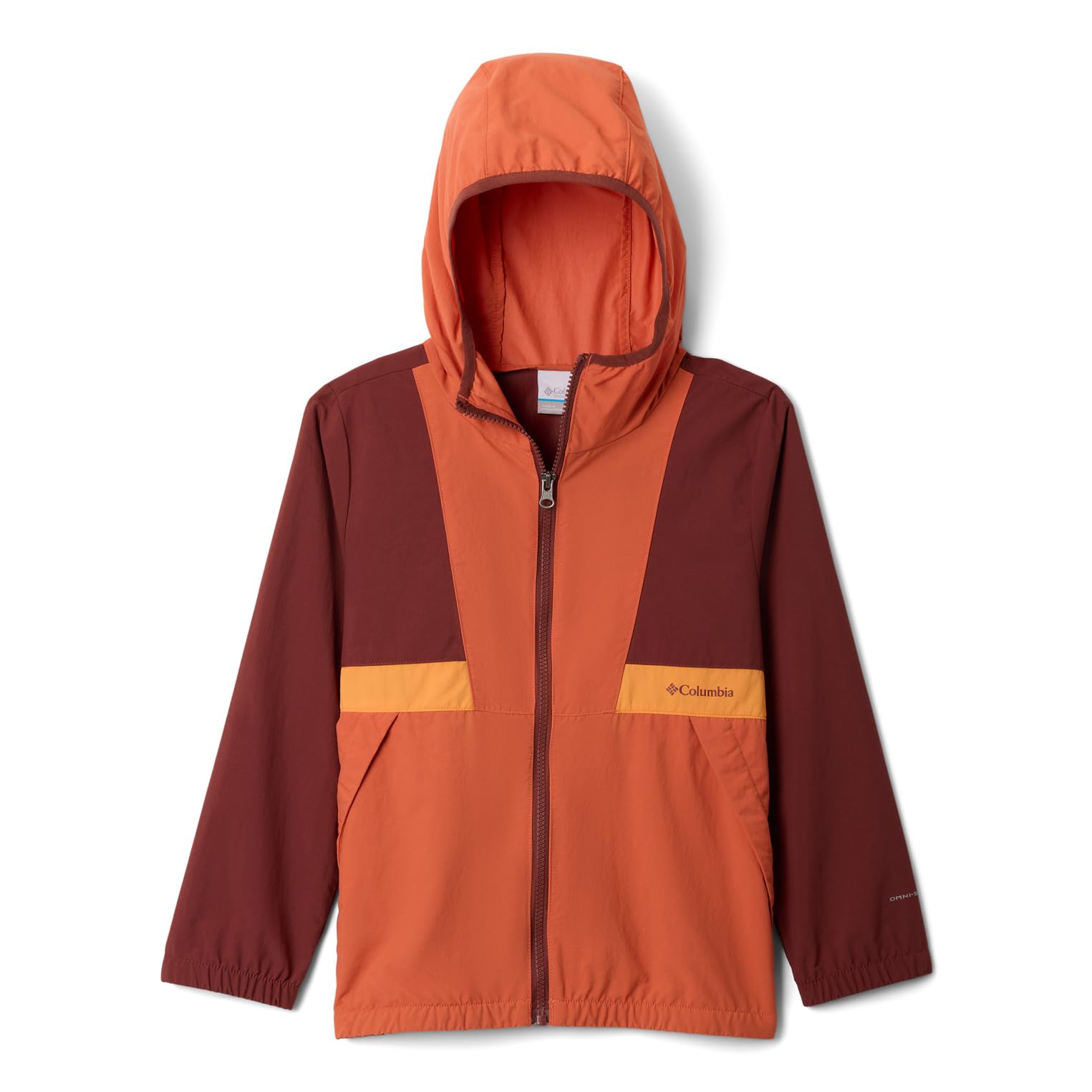 Columbia Hooded Windbreaker Orange 18Y (168Cm)