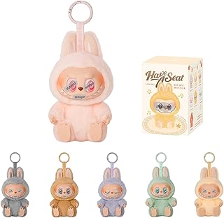 لعبة ذا مونسترز من موبيجون - صندوق مخملي من الفينيل، شخصيات الوحوش بتصميم عشوائي، العاب قابلة للتجميع، ديكورات المنزل، هدايا عيد الميلاد، لابوبو، صندوق واحد